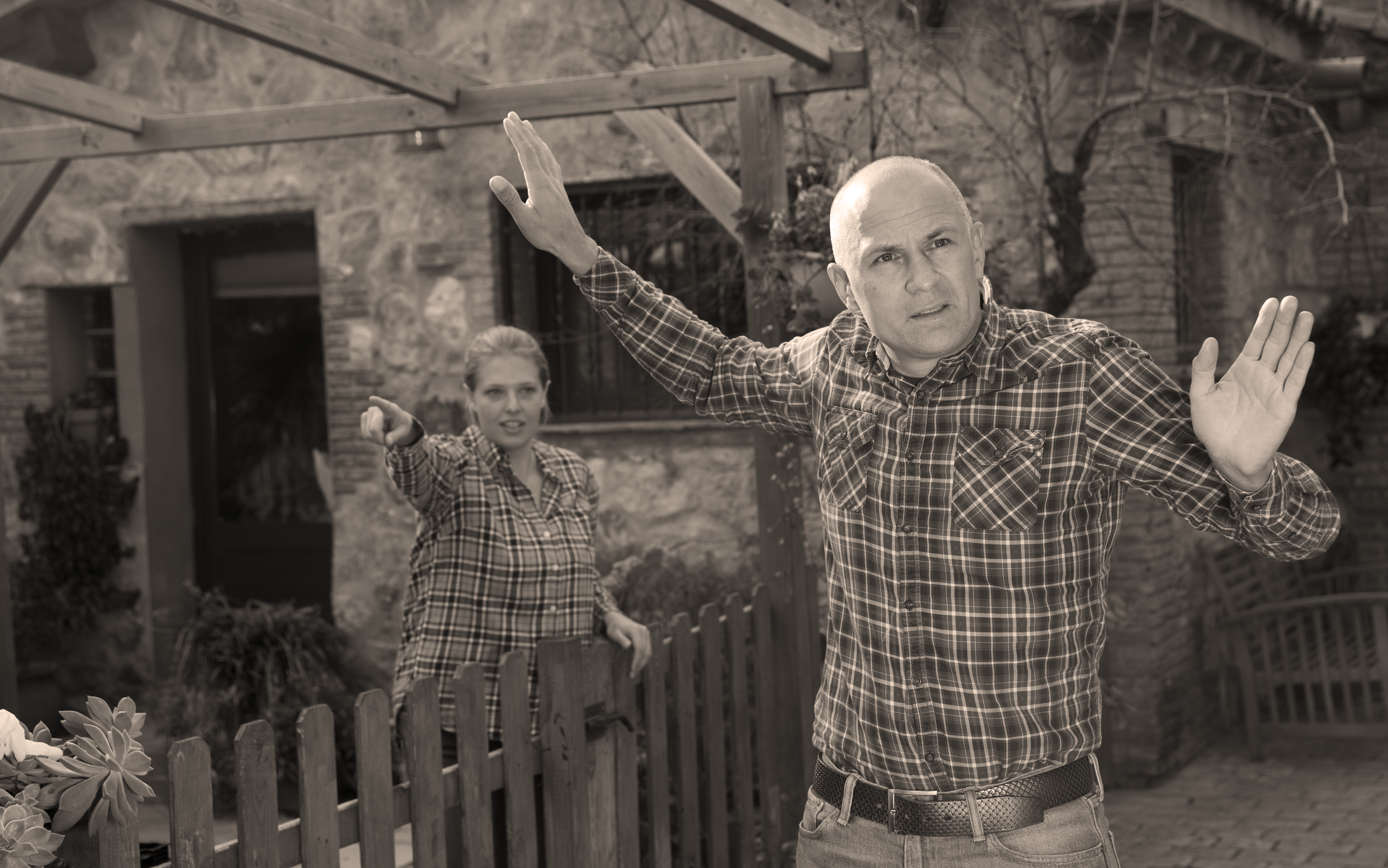 two ranchers