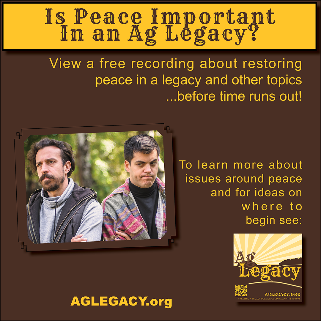 Graphic of AG LEGACY Media Post